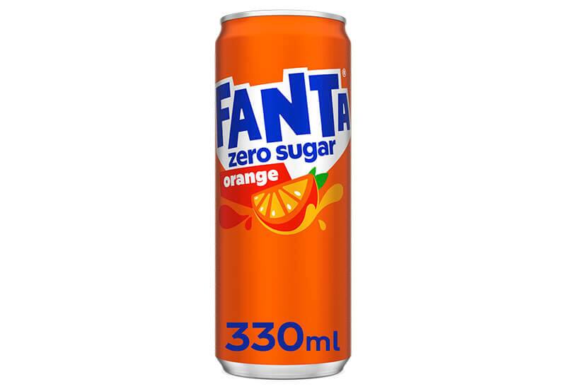 Fanta Orange Zero Sugar 330ml