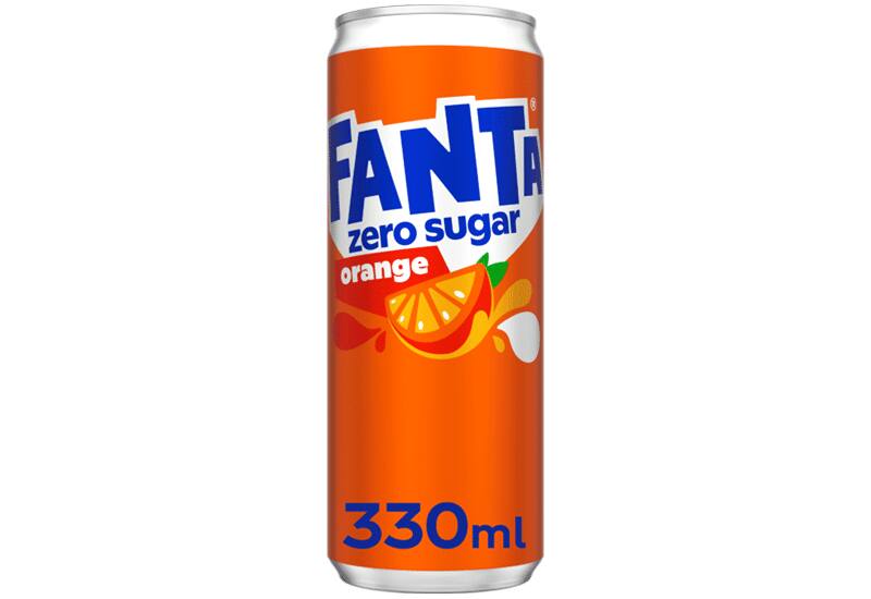 Fanta Orange Zero Sugar 330ml