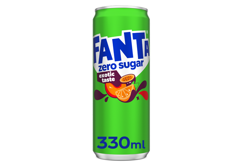 Fanta Exotic Zero Sugar 330ml
