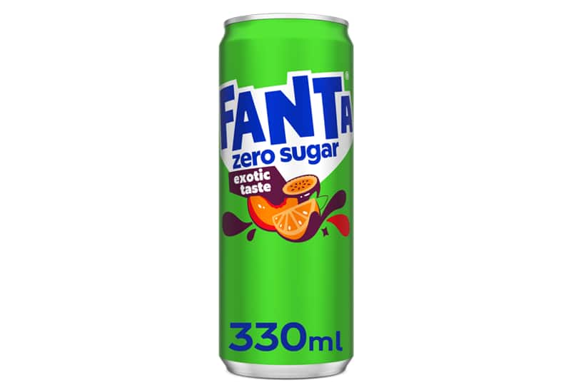 Fanta Exotic Zero Sugar 330ml