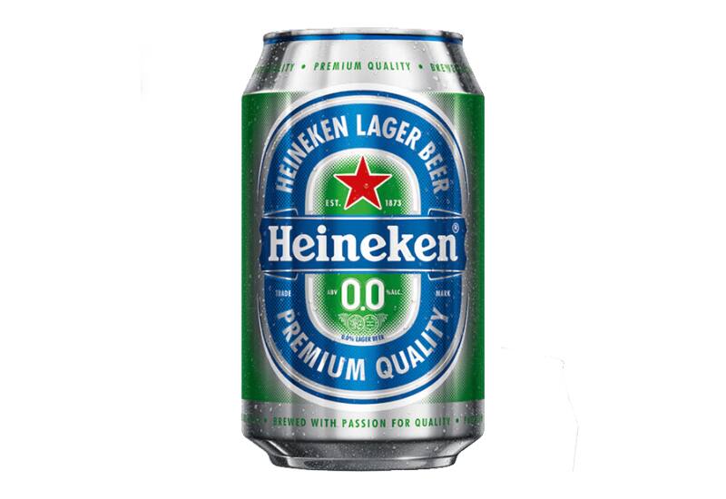 0.33 liter Heineken 0.0%