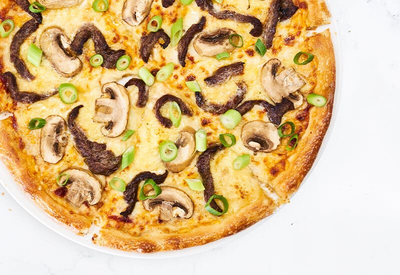 Pizza Cheese & Grilled Beef Domino's Pizza