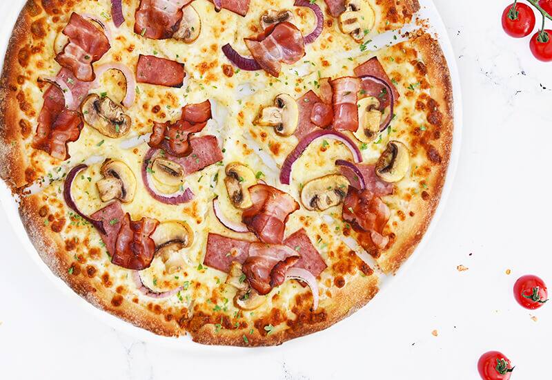 Pizza Creamy Bacon Domino's Pizza