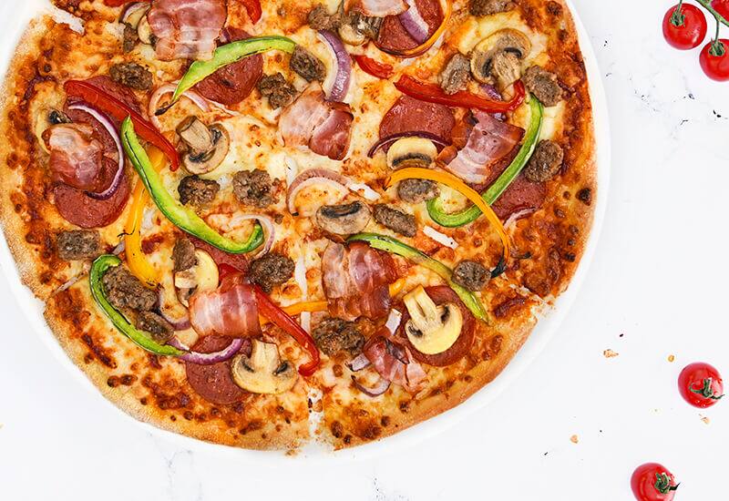 Pizza Deluxe Domino's Pizza