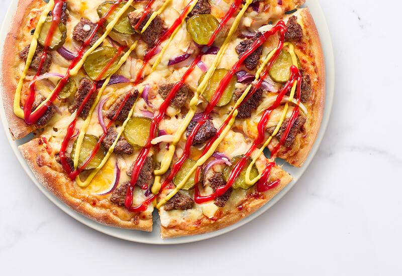 Pizza Single Smashburger