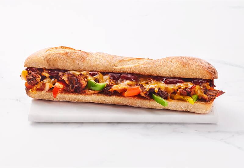 Sandwich Pulled Pork Domino's Pizza