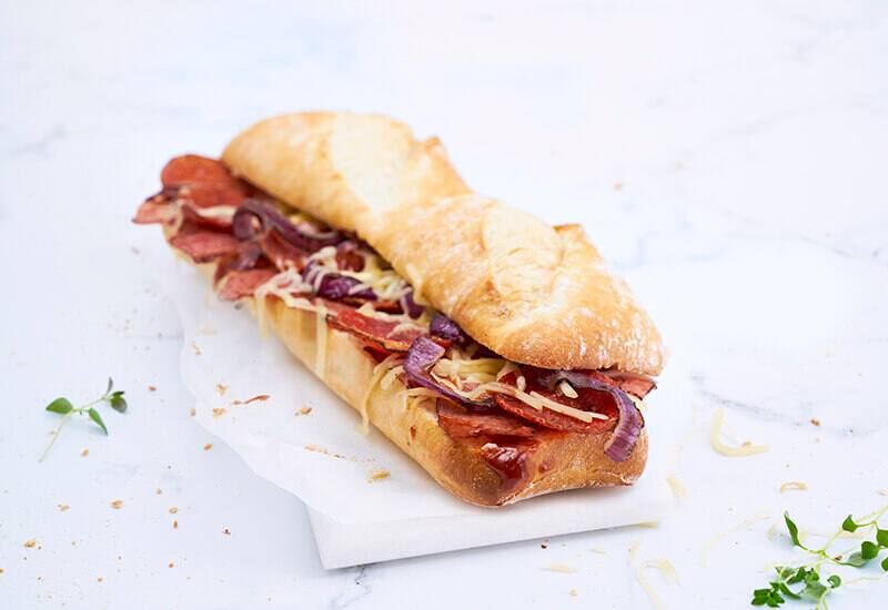 Pepperoni & Ham Domino's Pizza