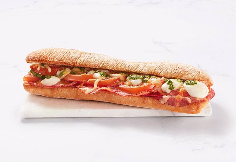 Sandwich Salami & Pesto Domino's Pizza