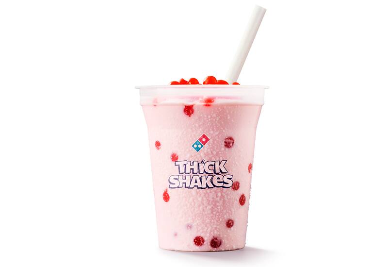 Bubble Thick Shake Strawberry