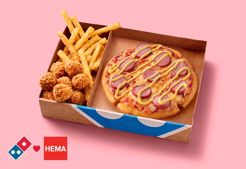 My Domino's Box HEMA Rookworst