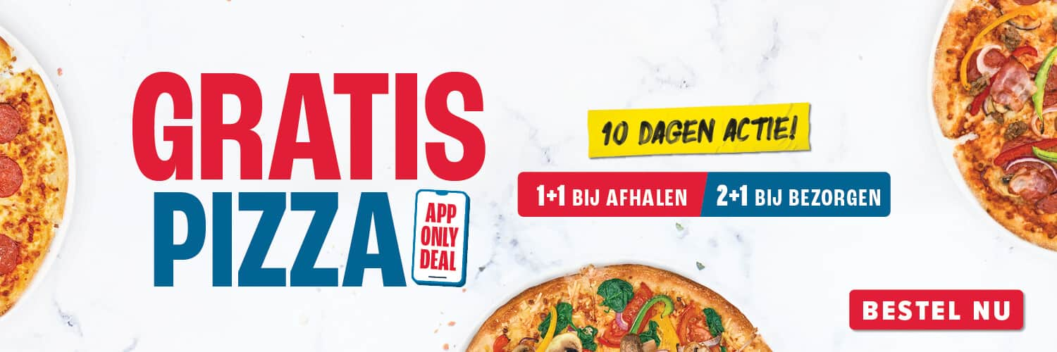 Afkeer Riskeren munt Actieweek | Bestel je pizza via Dominos.nl