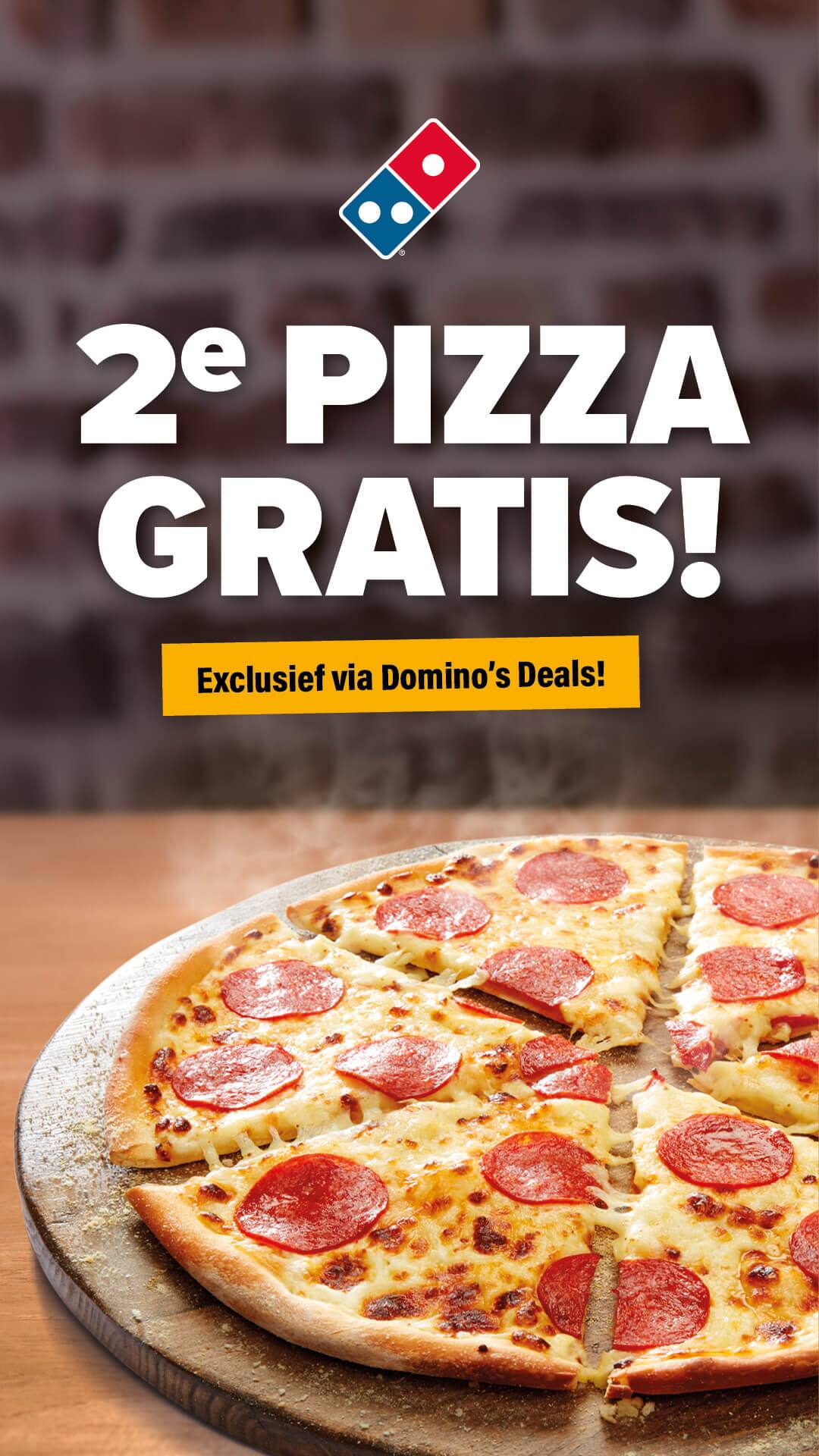 een keer Ontrouw gen Dealsapp deal - Domino's Pizza