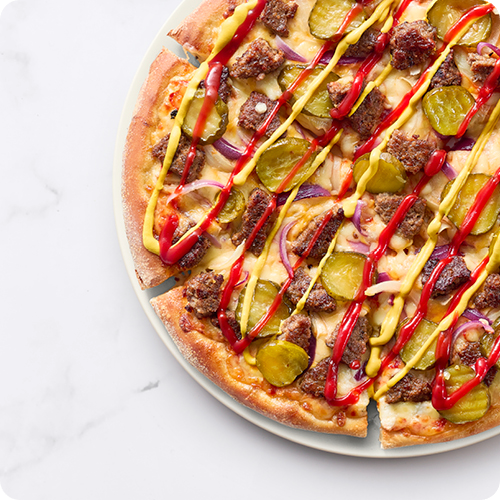 Double Smashburger Pizza