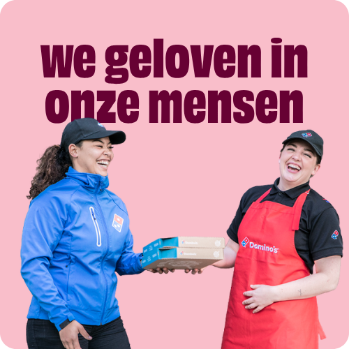 We geloven in onze mensen