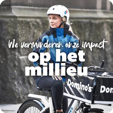 Domino's for Good: we verminderen onze impact op het milieu