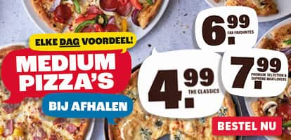 rek Kruis aan gras afhaaldeal - Domino's Pizza