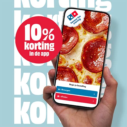 Download de app voor 10% korting!