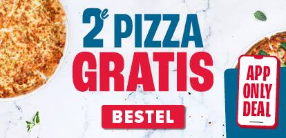 Verlengen Botsing aangrenzend App deal 2e gratis | Bestel je pizza via Dominos.nl