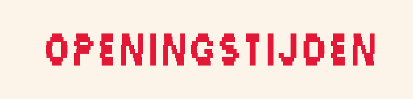 Openingstijden