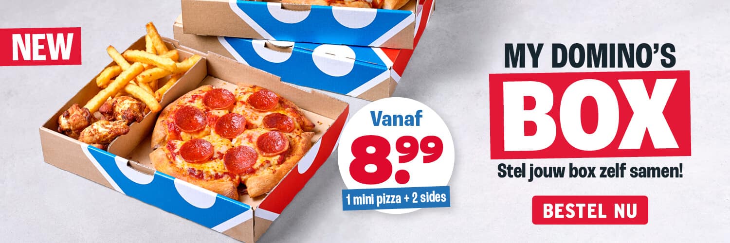 My Domino's Box Bestel online of via de Domino's App