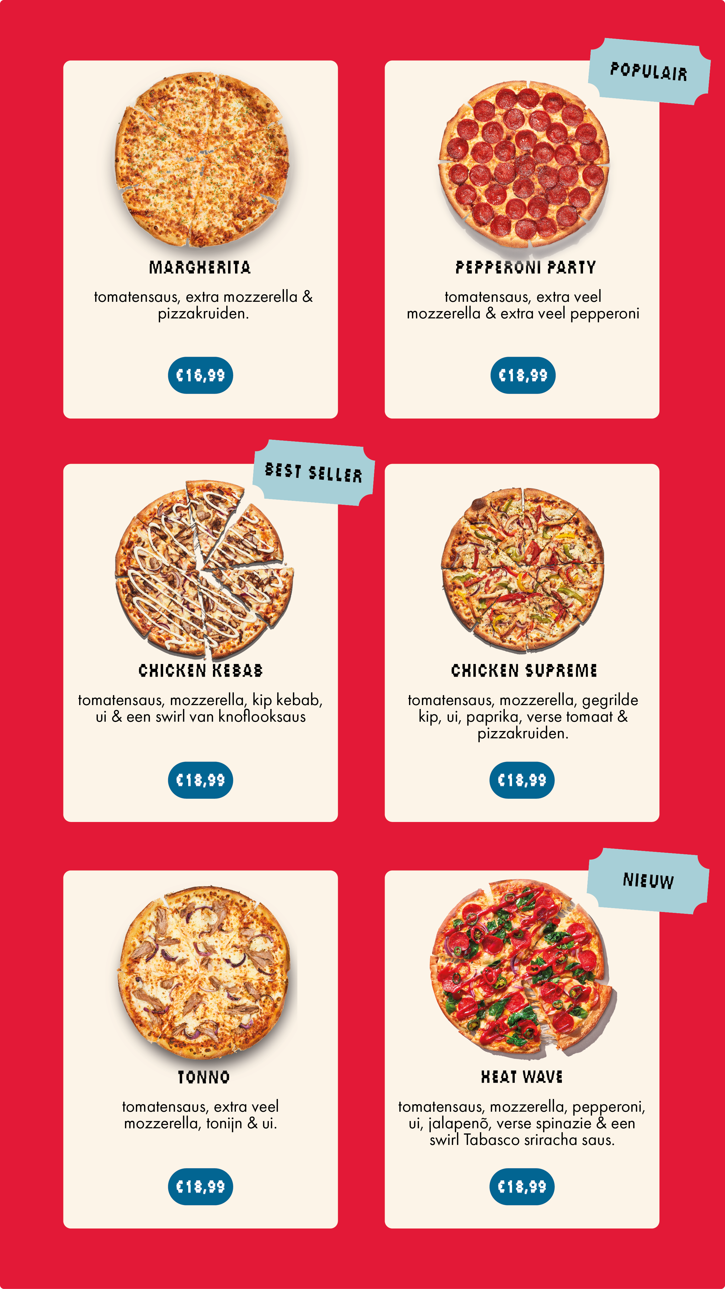 Het menu