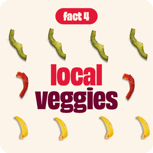 Fact 4: Local Veggies
