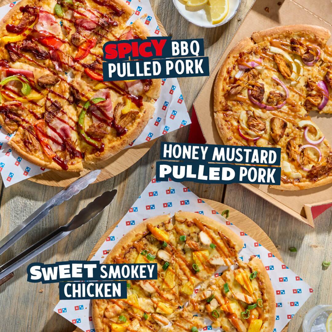 Barbecue Goodness pizza's