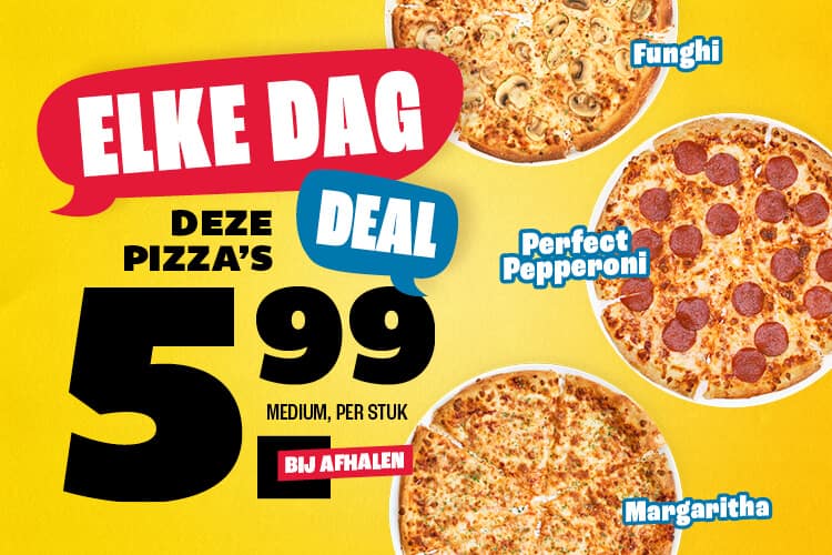 Elke | Bestel je pizza via Dominos.nl