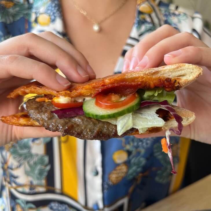 Pizza burger